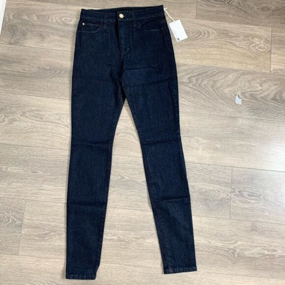 Joe's Jeans High Rise Skinny Jeans Flawless Charlie Maribel Dark Wash Denim 24 - Picture 5 of 12